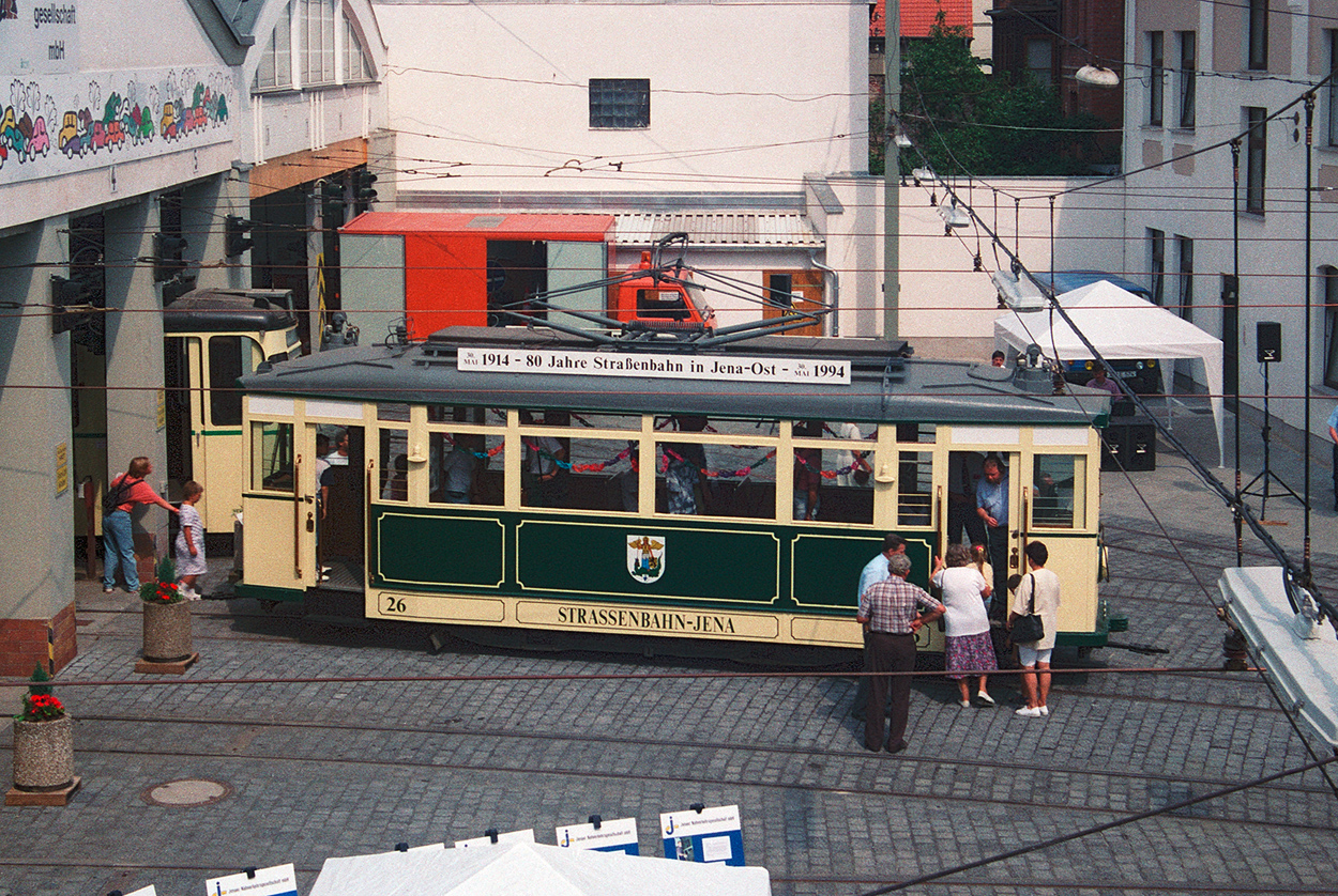 Йена, Двухосный моторный Gotha № 26; Йена — Старые фотографии