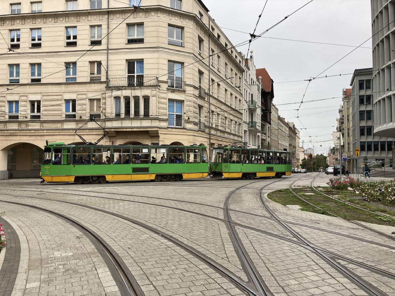 Poznań, Konstal 105Na № 142; Poznań — Tramway Lines and Infrastructure