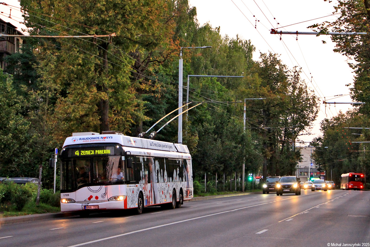 Вильнюс, Solaris Trollino II 15 AC № 1709