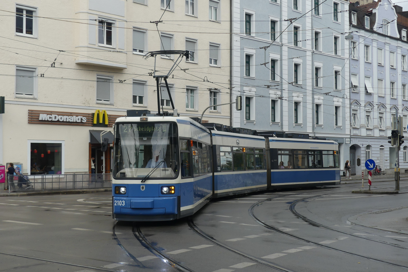 Мюнхен, AEG R2.2 № 2103