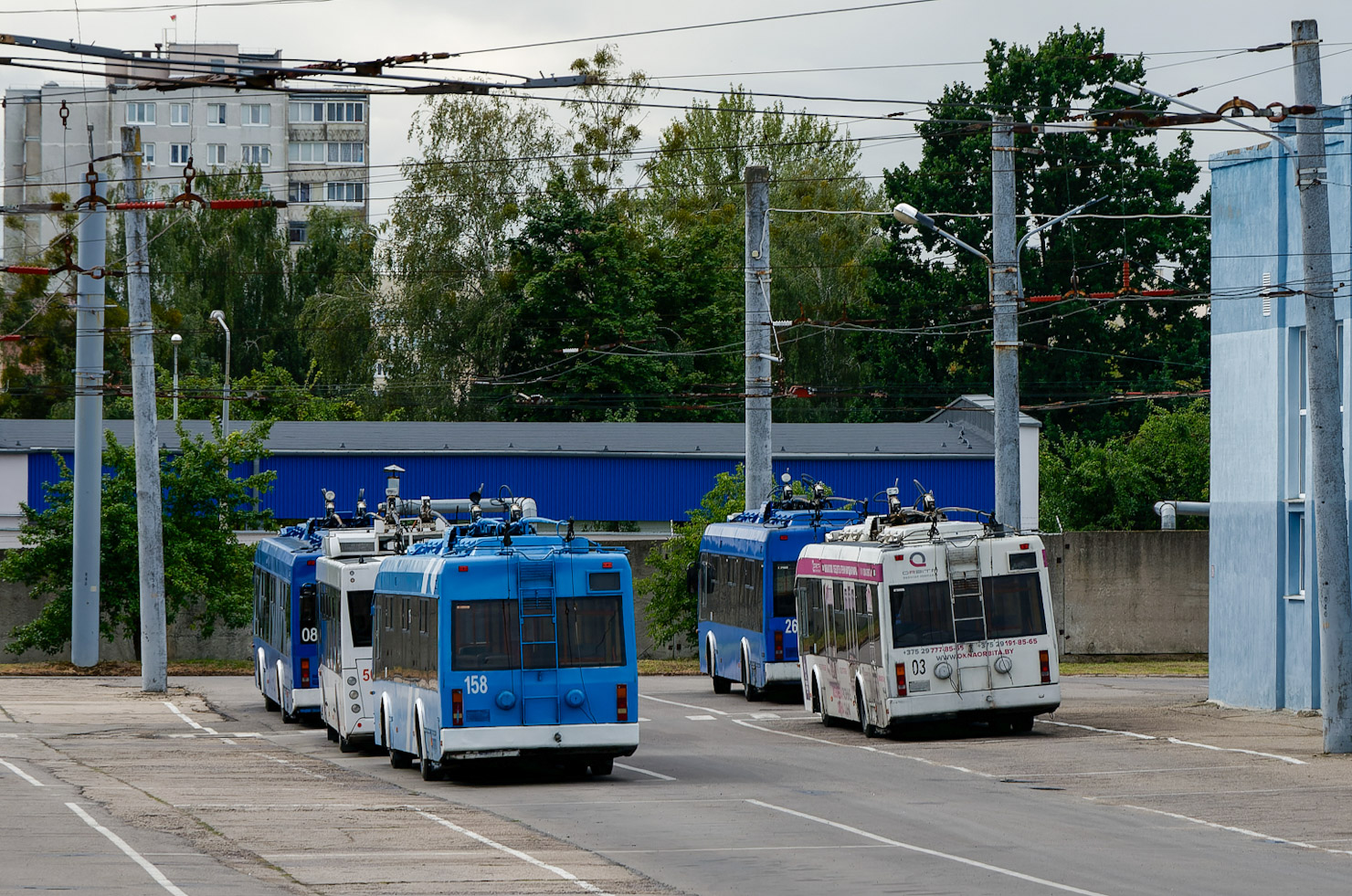 Гродно, БКМ 321 № 158; Гродно, БКМ 321 № 03