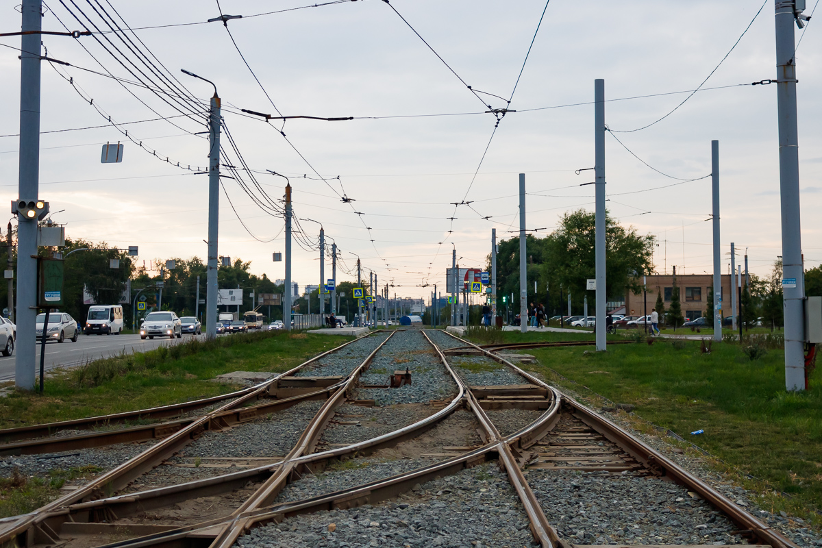 Челябинск — Трамвайные линии и инфраструктура