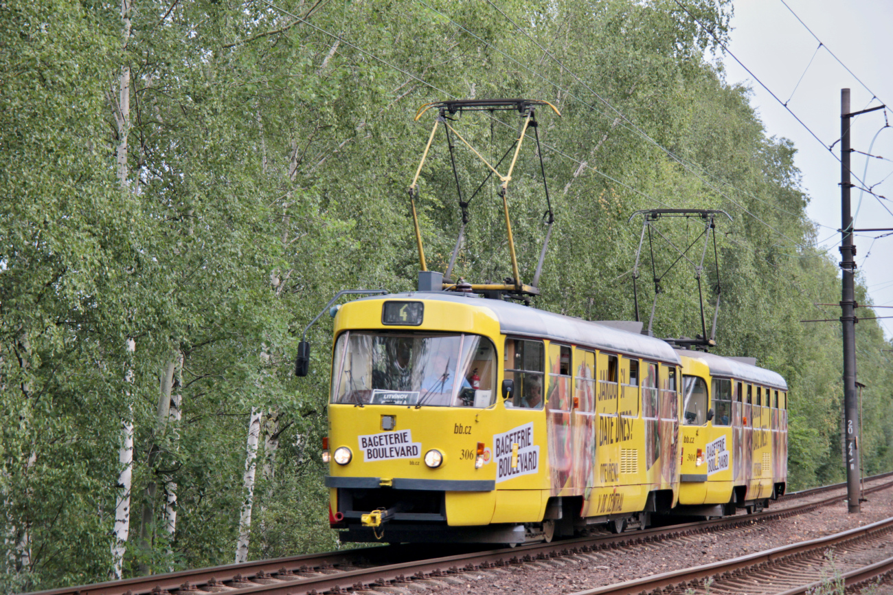 Most ― Litvínov, Tatra T3M.3 č. 306