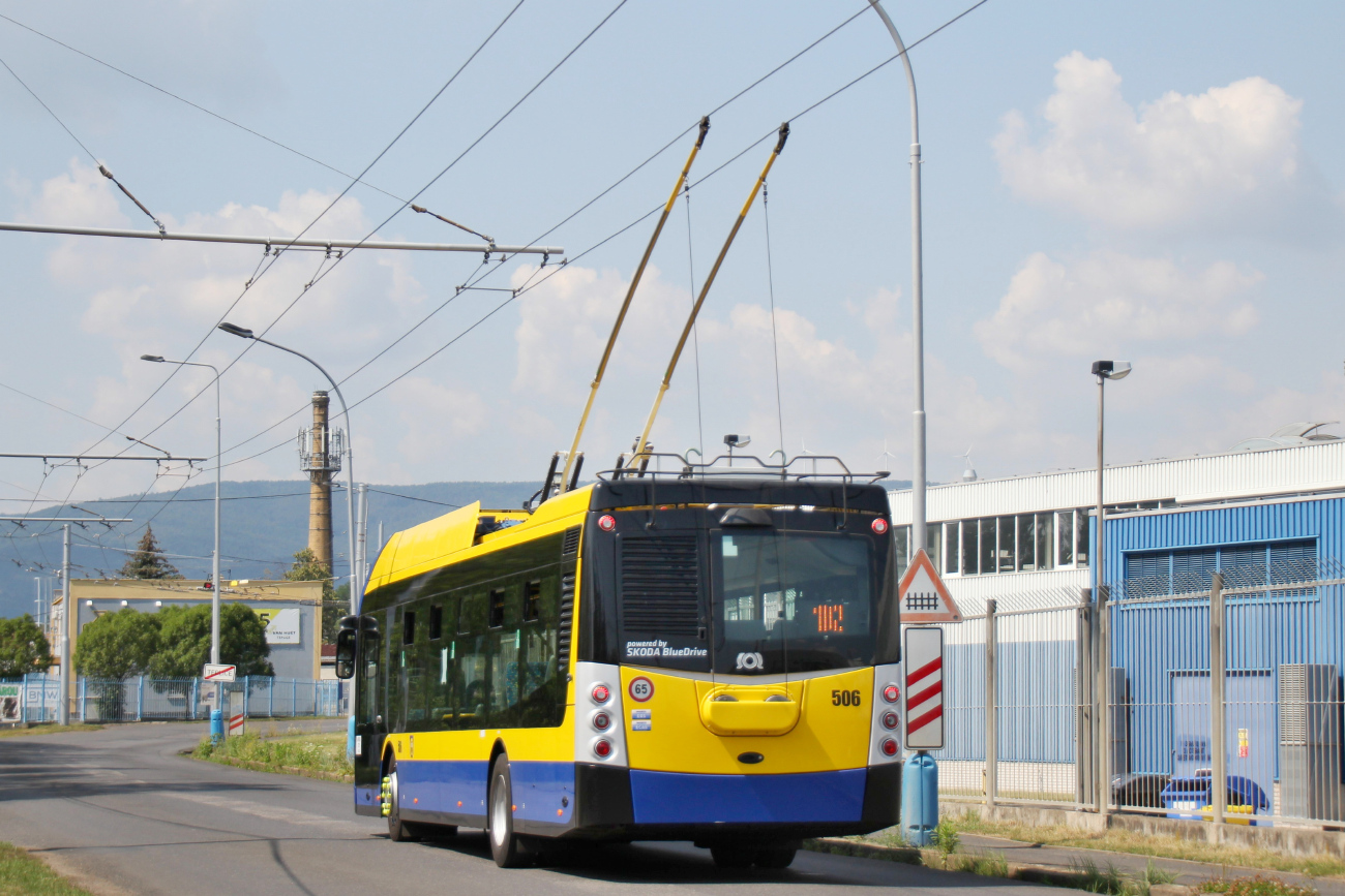 Теплице, Škoda 32Tr SOR № 506