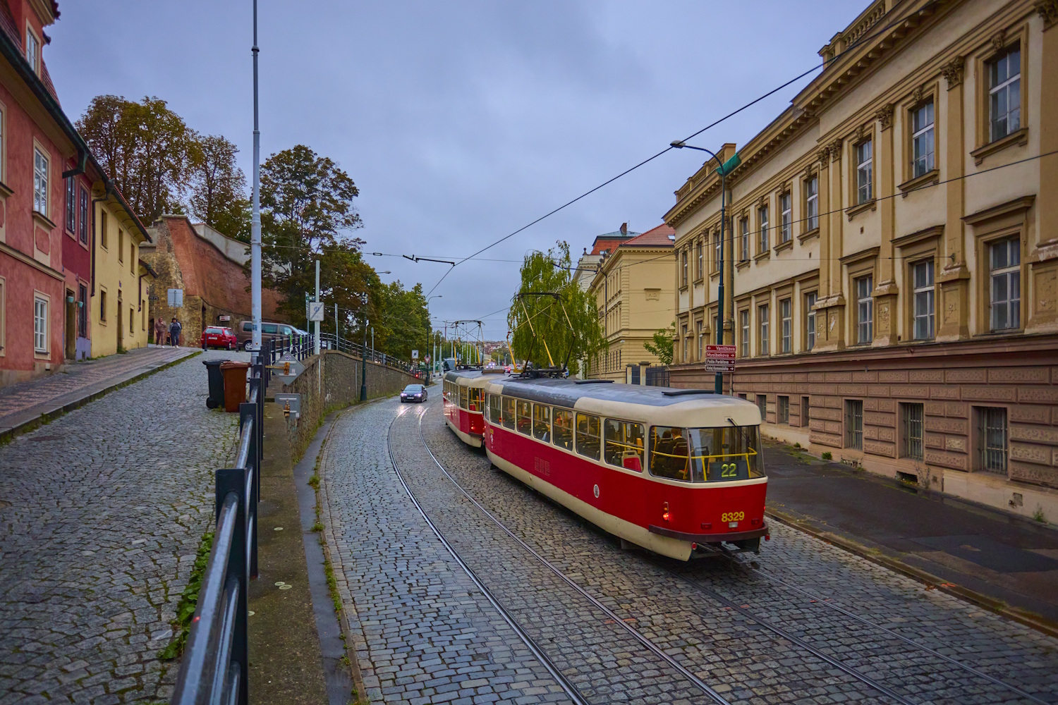 Прага, Tatra T3R.P № 8329