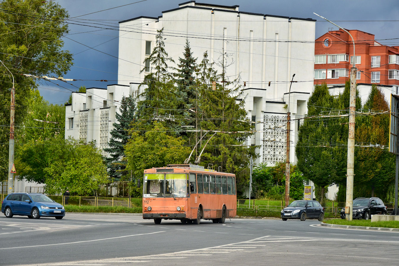 Тернополь, Škoda 14Tr02/6 № 112