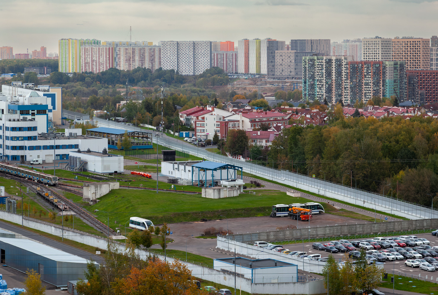 Moscow — Metro — [3] Arbatsko-Pokrovskaya Line; Moscow — Views from a height