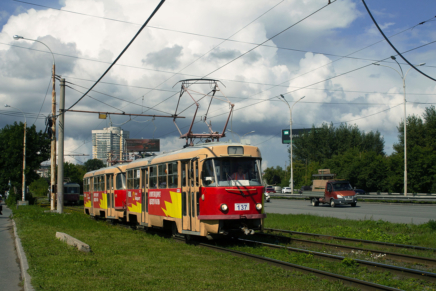 Екатеринбург, Tatra T3SU № 137