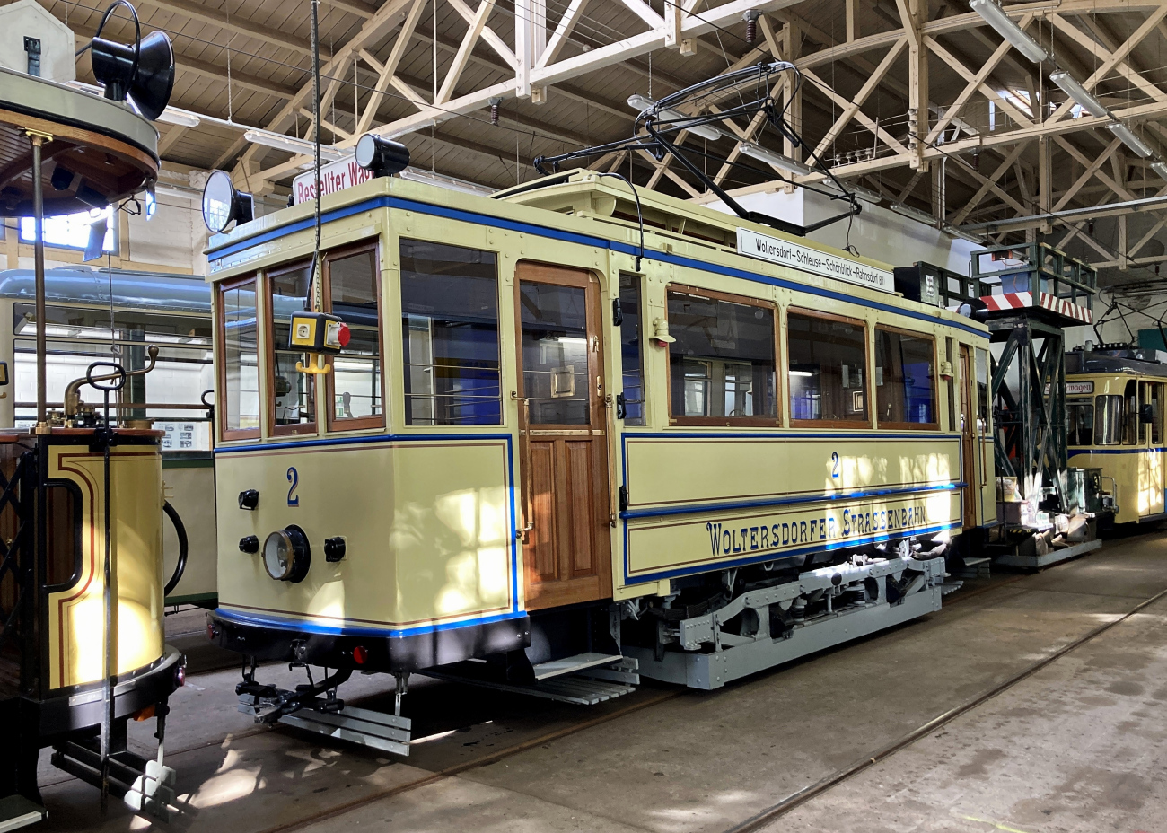 Вольтерсдорф, Двухосный моторный вагон O&K № 2