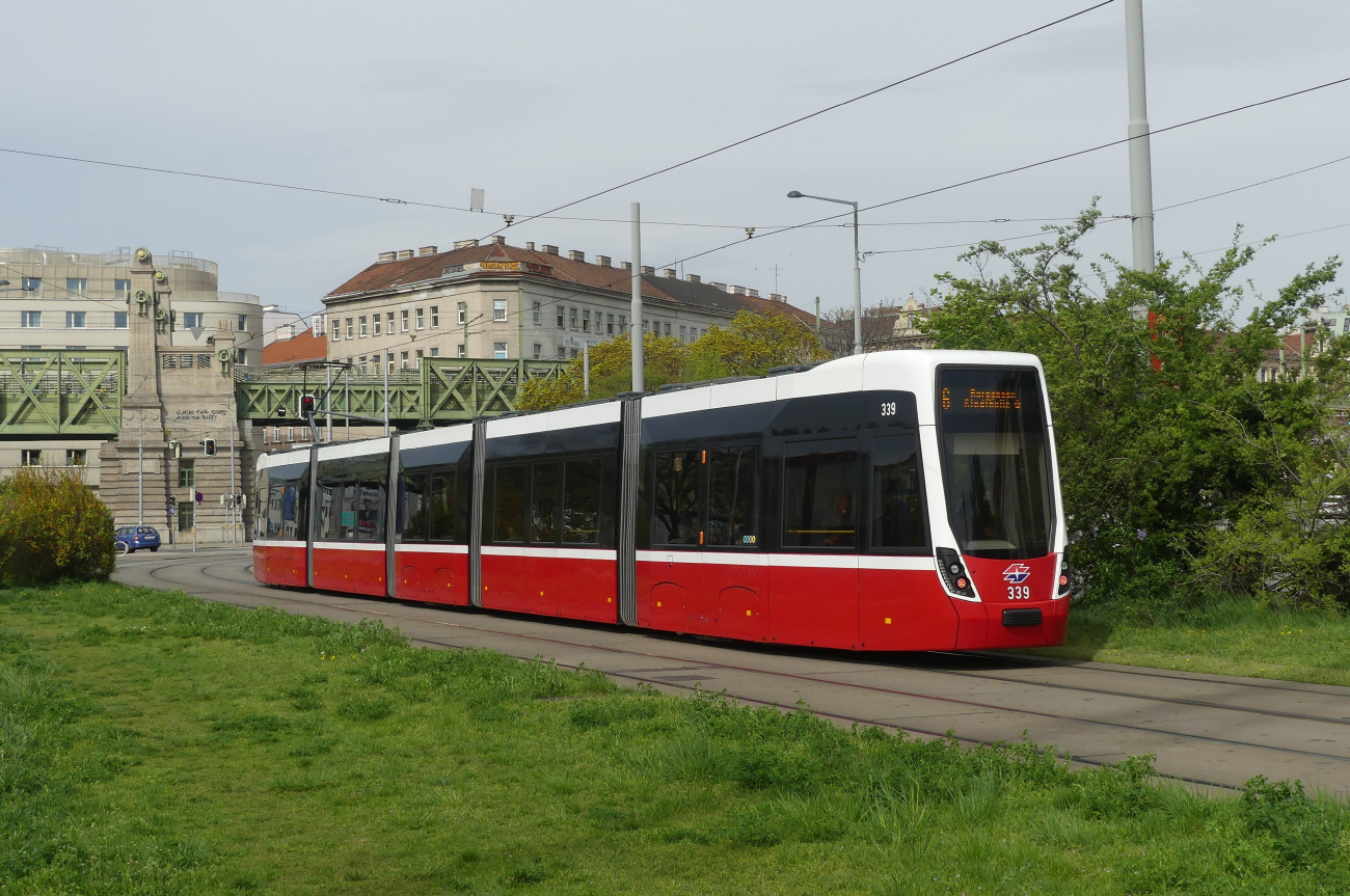 Wien, Bombardier Flexity Wien (Type D) # 339 Wien, Bombardier Flexity Wien (Type D) # 339