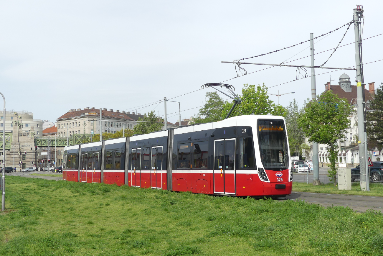 Wien, Bombardier Flexity Wien (Type D) # 329 Wien, Bombardier Flexity Wien (Type D) # 329