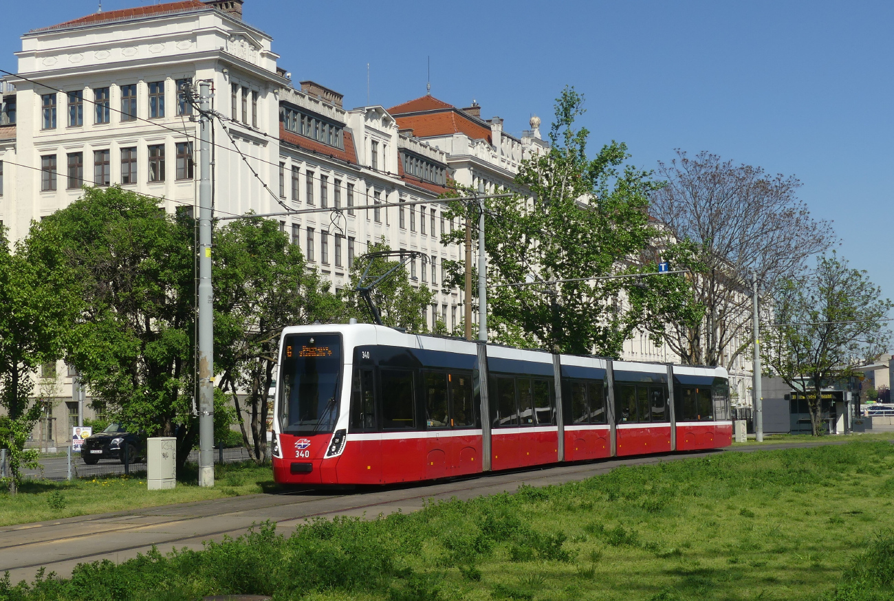 Viin, Bombardier Flexity Wien (Type D) № 340 Viin, Bombardier Flexity Wien (Type D) № 340