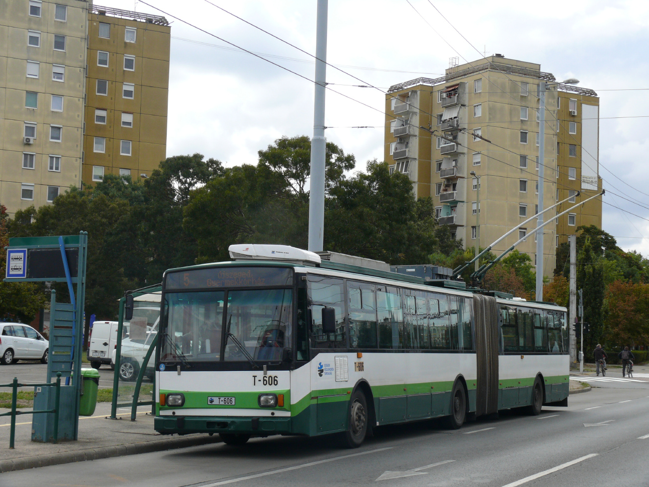 Сегед, Škoda 15Tr03/6 № T-606