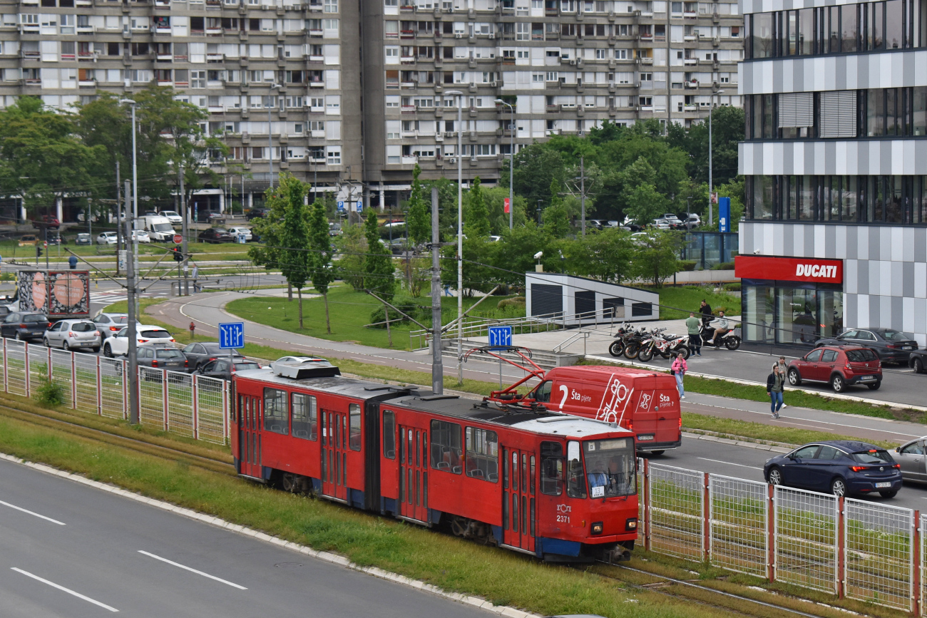 Белград, Tatra KT4YU № 2371
