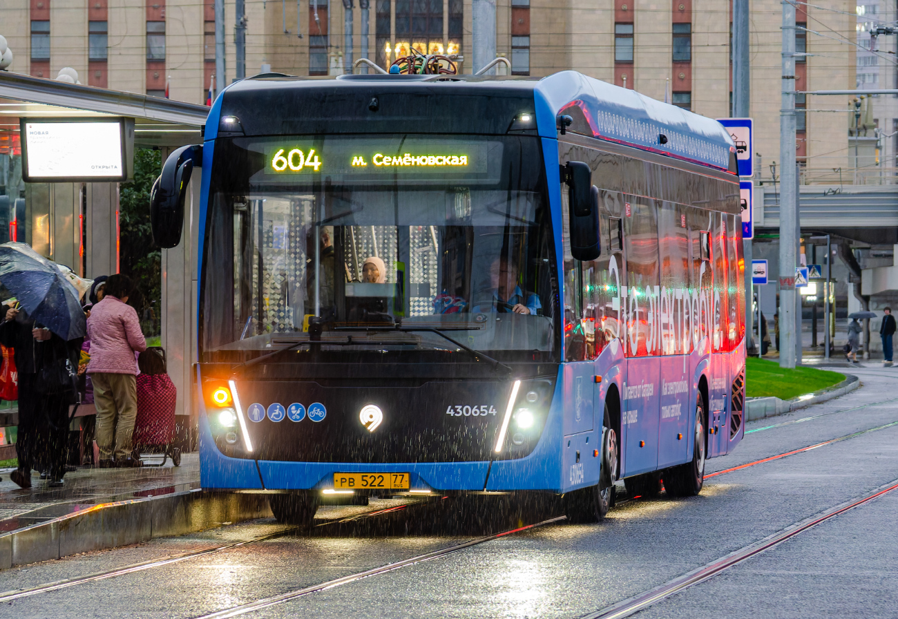 Москва, КАМАЗ-6282 № 430654