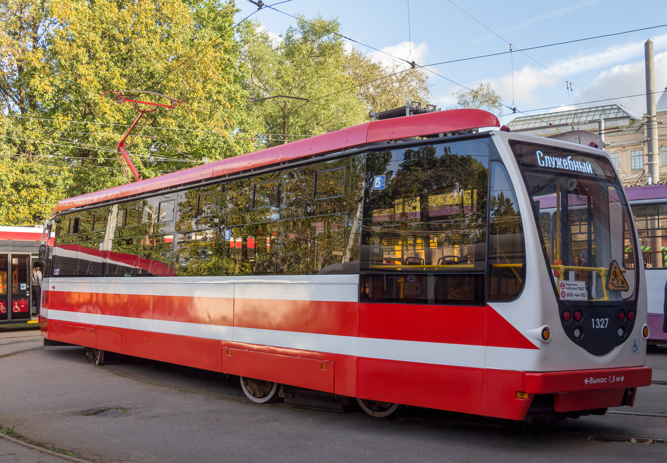 სანქტ-პეტერბურგი, 71-134A (LM-99AVN) № 1327; სანქტ-პეტერბურგი — Exhibition of cars for the 118-th anniversary of tram system