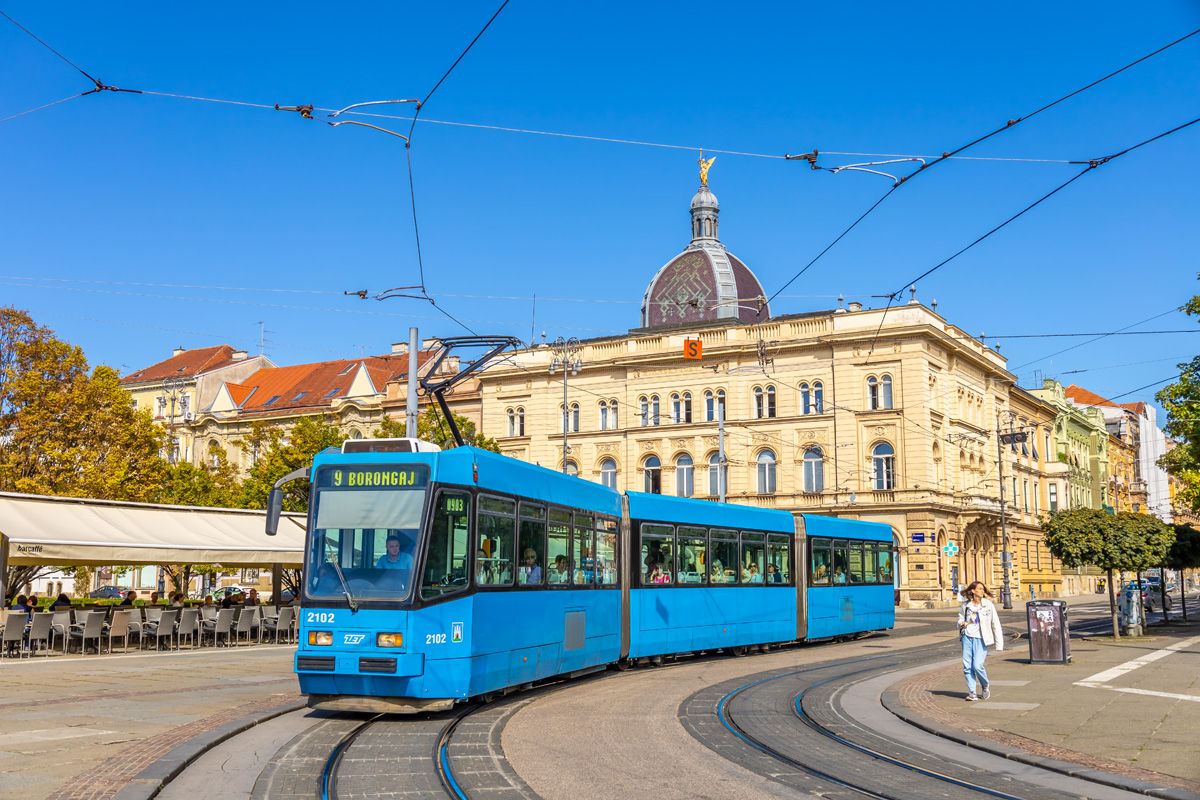 Загреб, Končar TMK 2100 № 2102