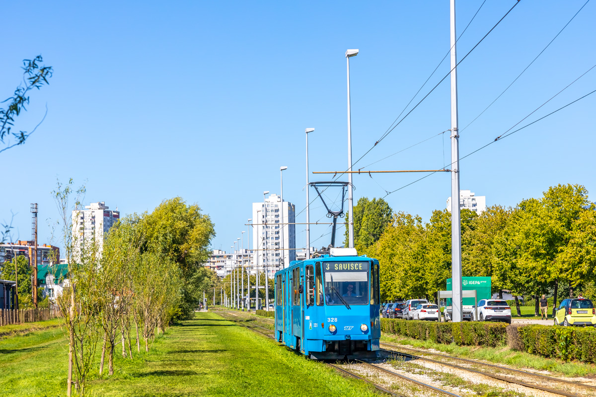 Загреб, Tatra KT4YU № 328