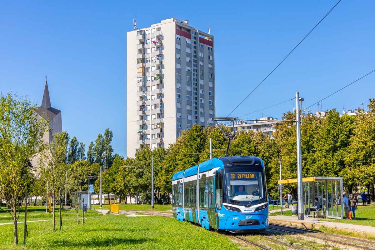 Загреб, Končar TMK 2400 № 2407