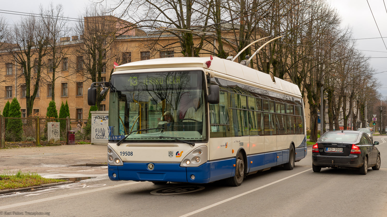 Riga, Škoda 24Tr Irisbus Citelis č. 19508