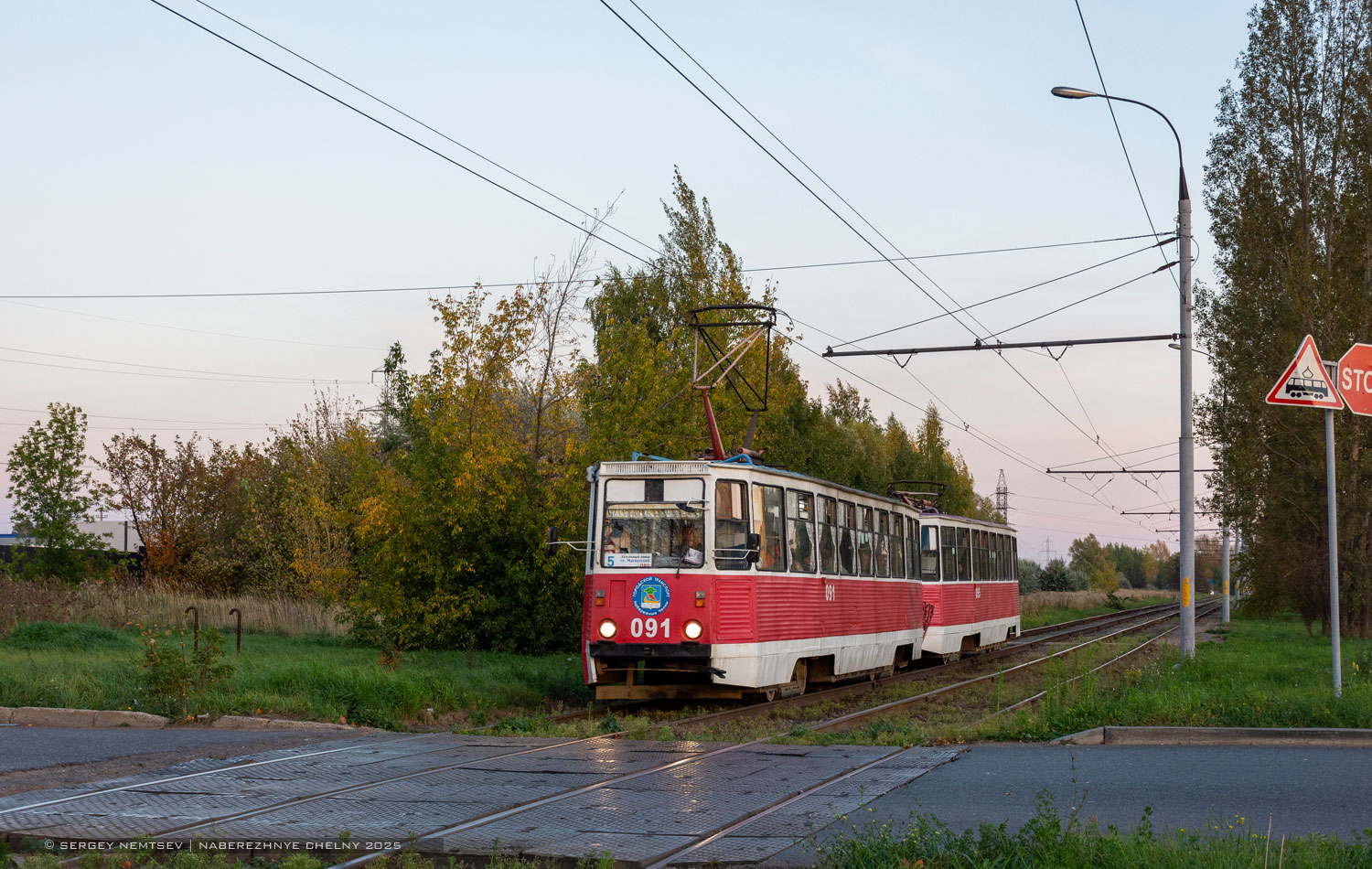 Набярэжныя Чалны, 71-605 (КТМ-5М3) № 091