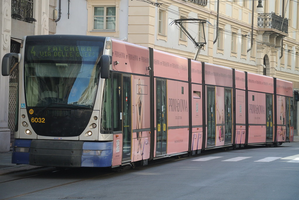 Турин, Alstom (Fiat) Cityway № 6032