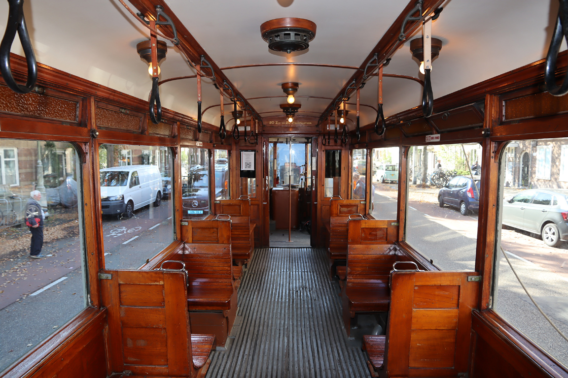 Амстердам, Двухосный моторный Beijnes № 465; Амстердам — 50 лет Museumtramlijn Amsterdam