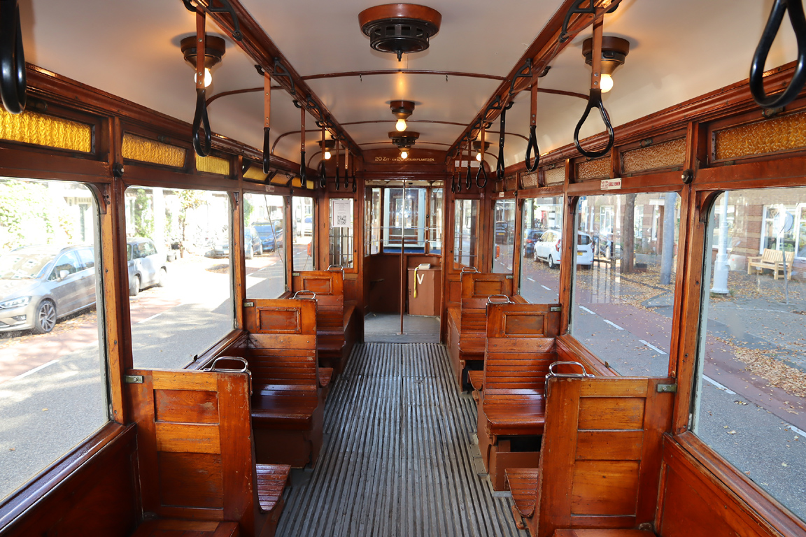 Amsterdam, Beijnes 2-axle motor car # 465; Amsterdam — 50th anniversary of Museumtramlijn Amsterdam