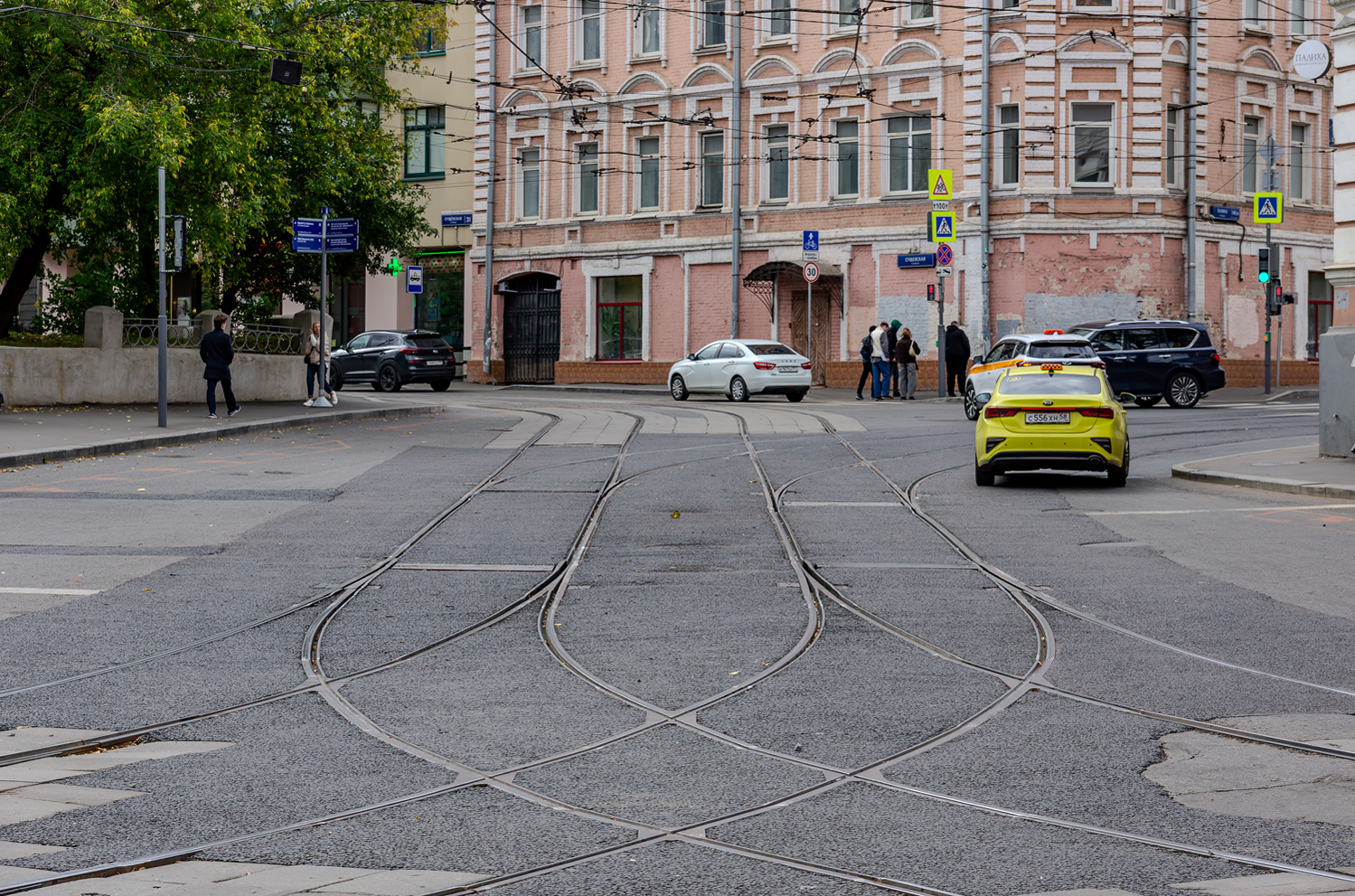 Москва — Трамвайные линии: ЦАО