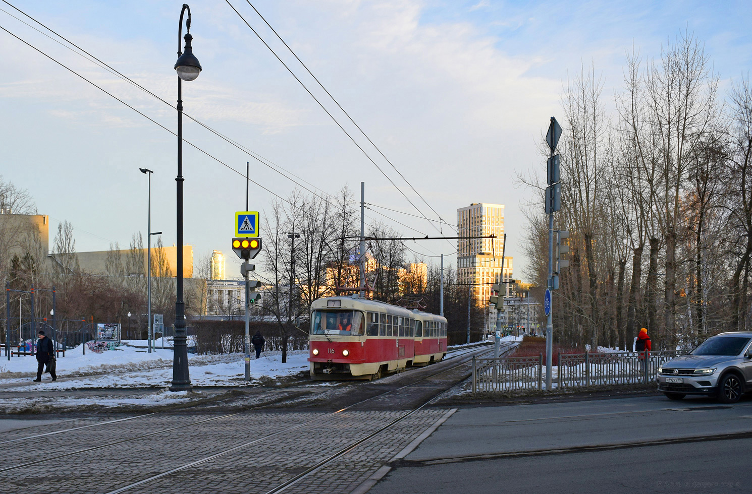 Екатеринбург, Tatra T3SU (двухдверная) № 116