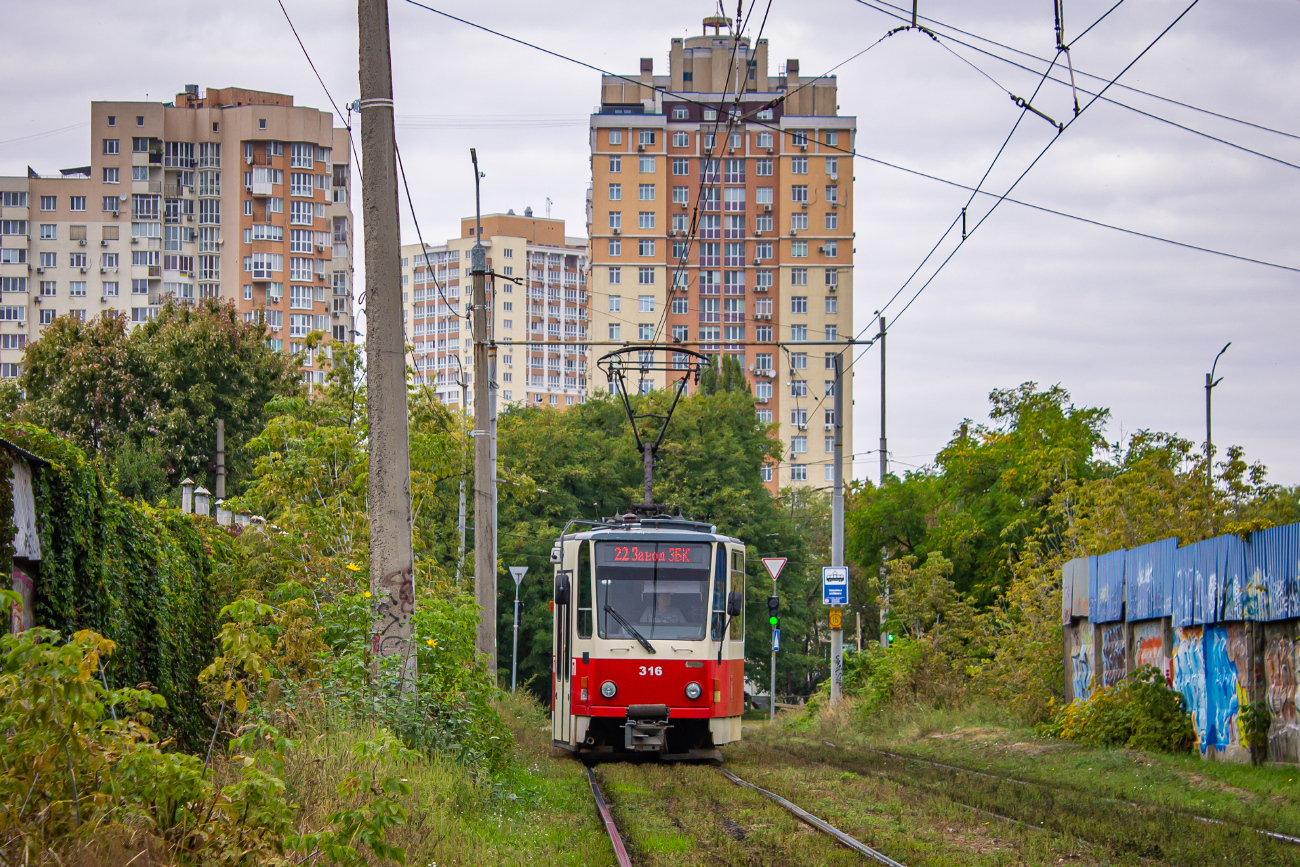 Kiev, Tatra T6A5 Nr. 316