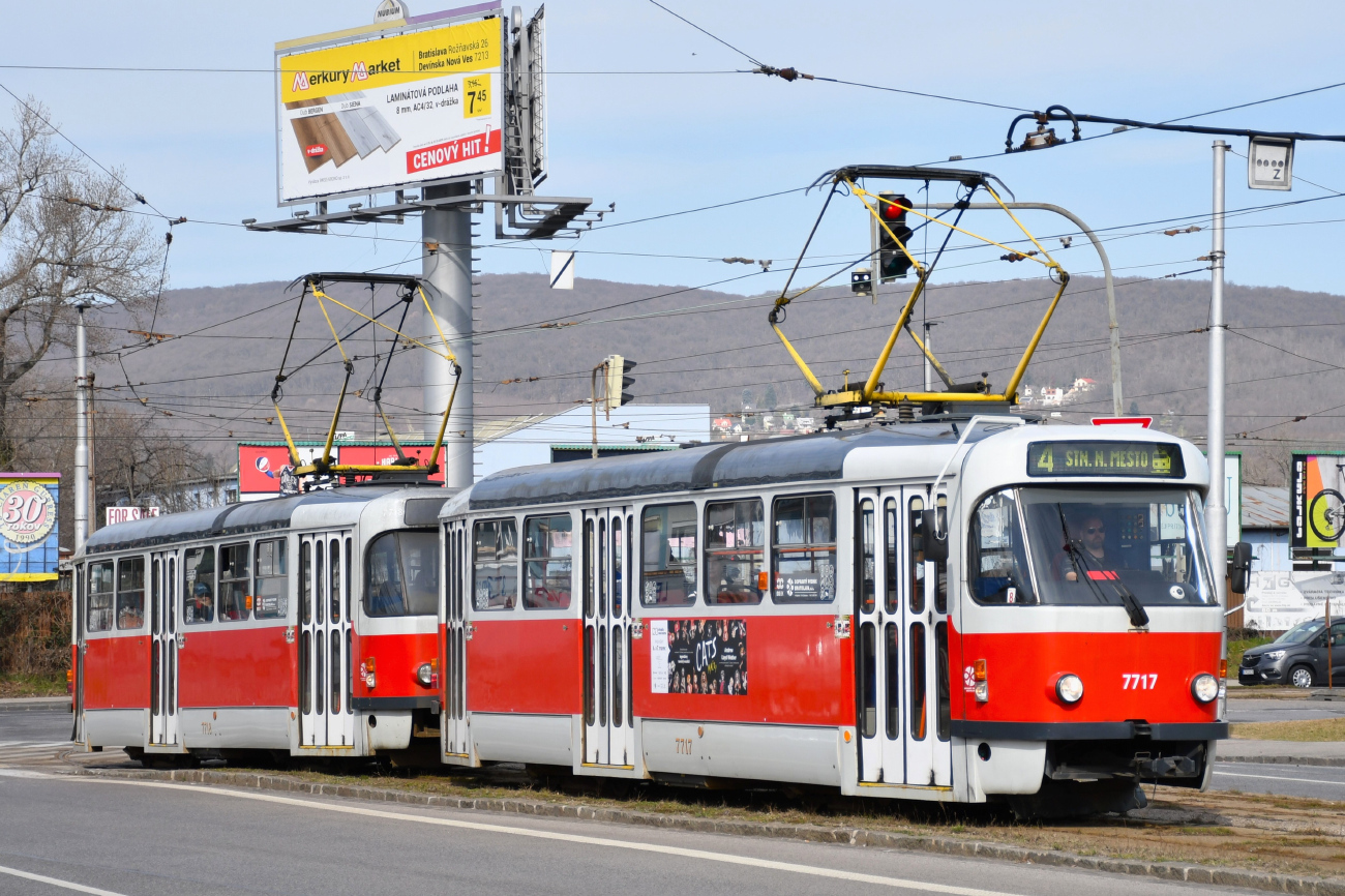 Братислава, Tatra T3R.PV № 7717