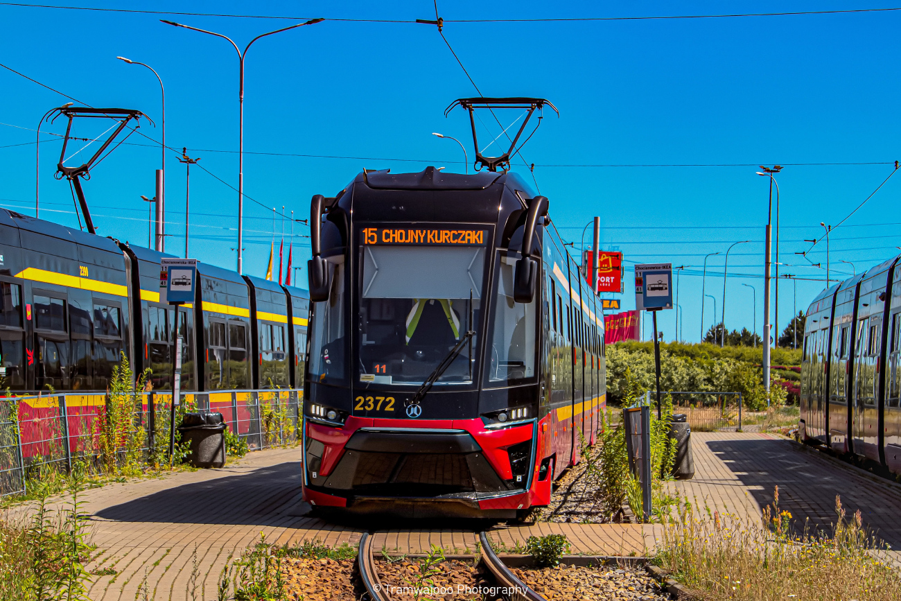 Łódź, Modertrans Moderus Gamma LF 06 AC Br. 2372