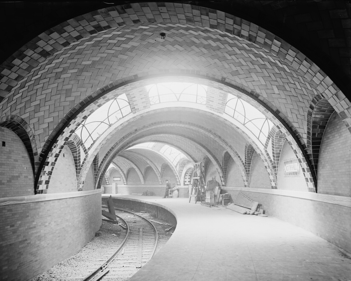 Нью-Йорк — Исторические фотографии — метрополитен