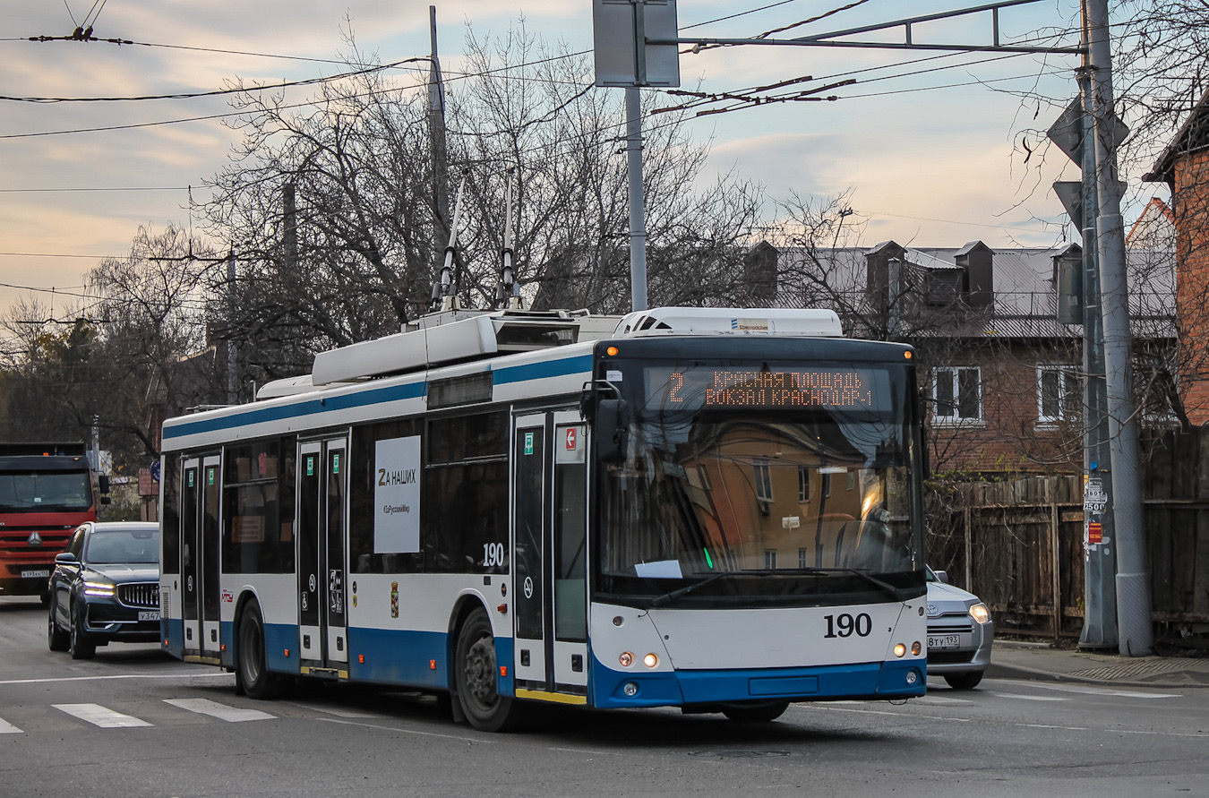 Краснодар, СВАРЗ-МАЗ-6275 № 190