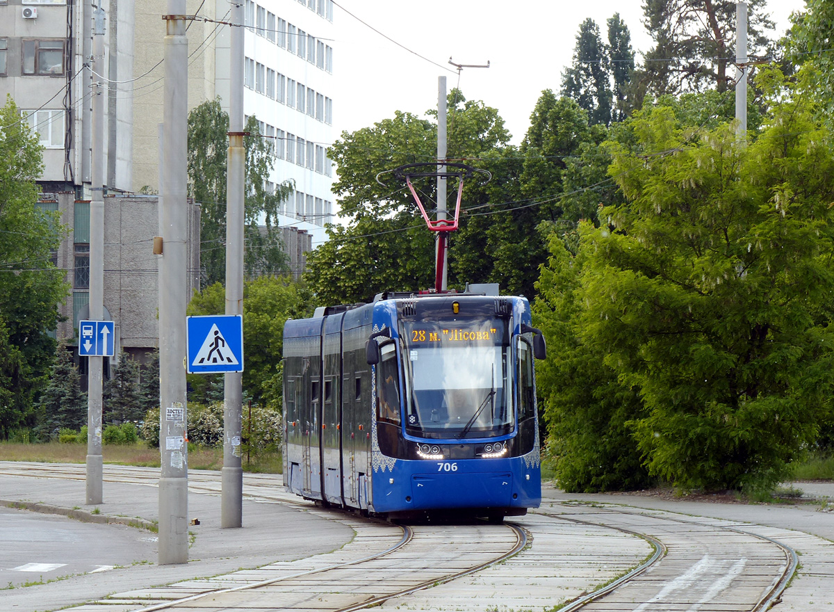 Київ, PESA 71-414К-2 (Fokstrot) № 706