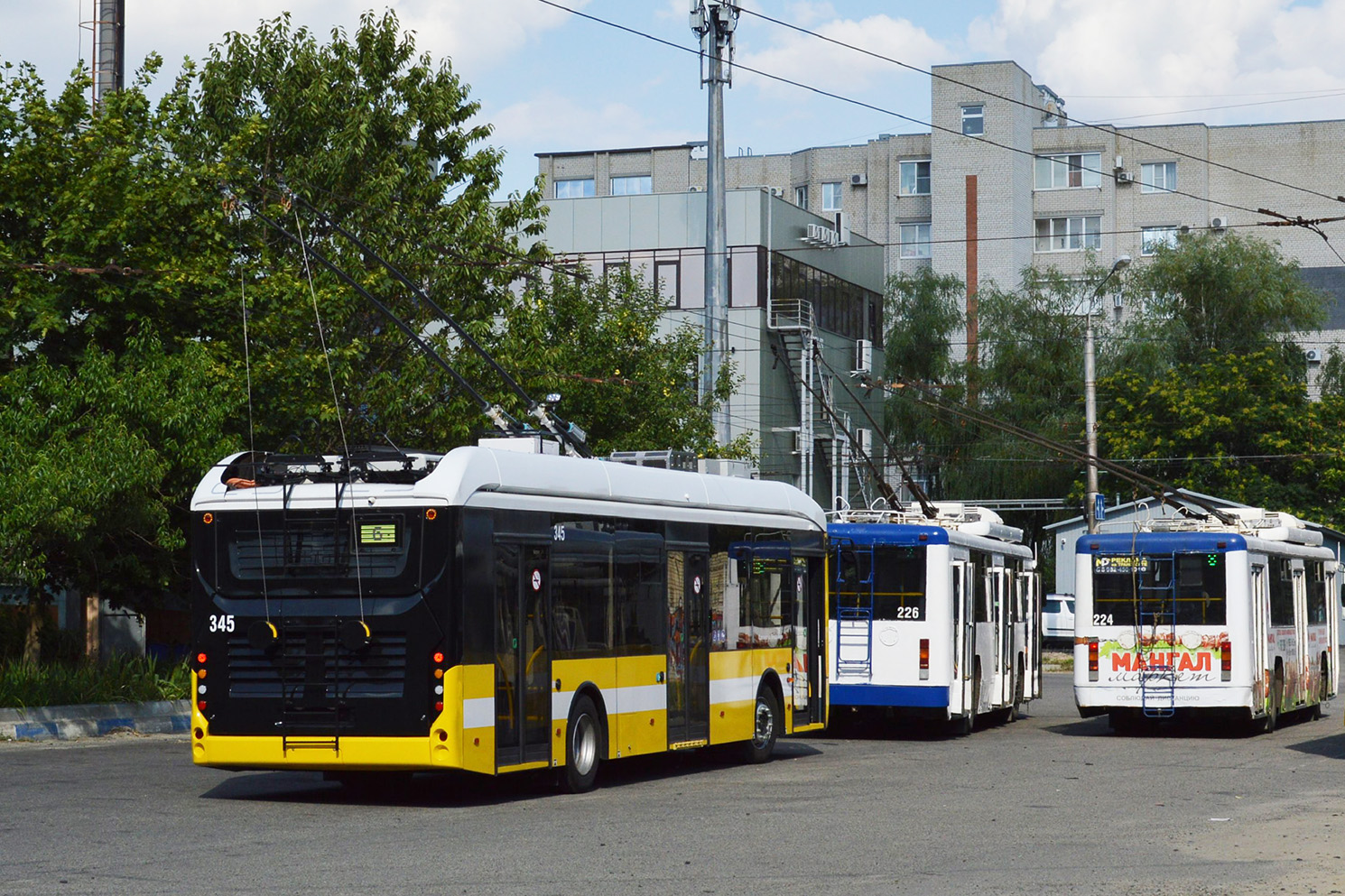 Stavropol, Volgabus-5270T «Peresvet» Nr. 345 Stavropol, Volgabus-5270T «Peresvet» Nr. 345