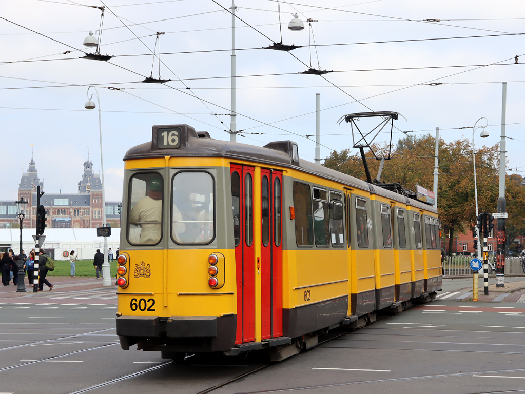 Амстердам, Beijnes 3G № 602; Амстердам — 50 лет Museumtramlijn Amsterdam