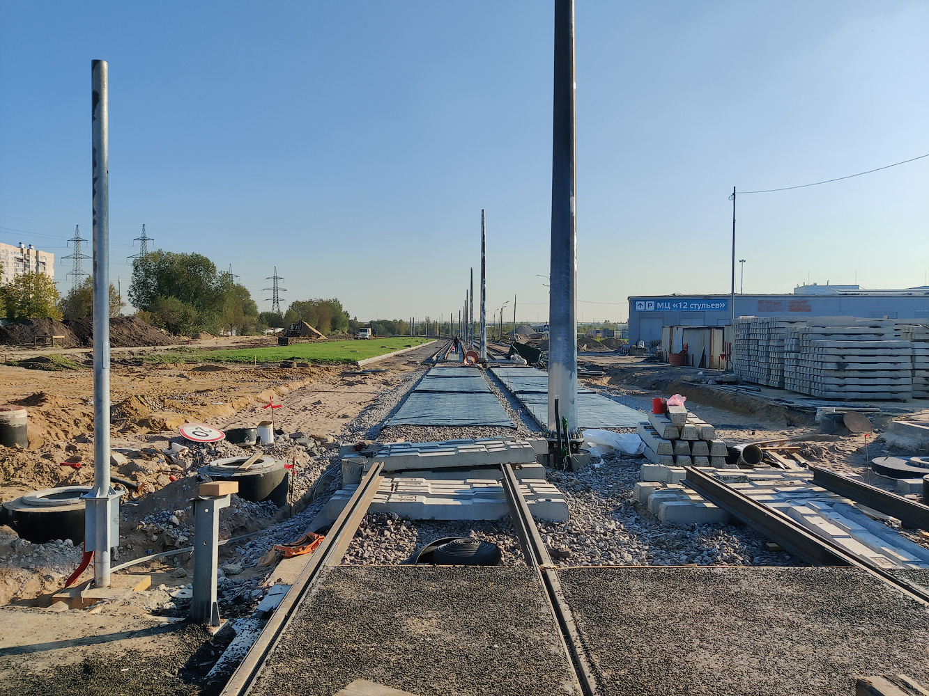Sanktpēterburga — Construction of a tram system «Slavyanka»
