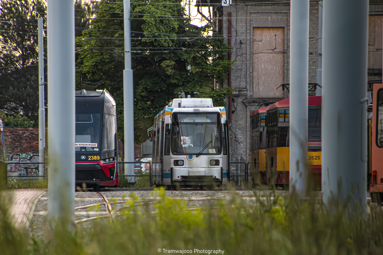 Лодзь, AEG GT6M-ZR № (601); Лодзь — депо Хоцяновице