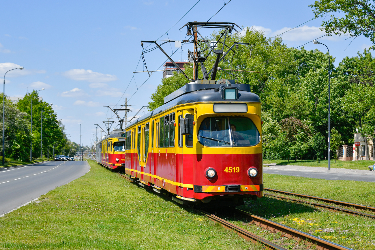 Лодзь, Duewag GT8NF № 4519; Лодзь — 35-я годовщина ввода в эксплуатацию серии GT — 25.05.2025 Лодзь, Duewag GT8NF № 4519; Лодзь — 35-я годовщина ввода в эксплуатацию серии GT — 25.05.2025