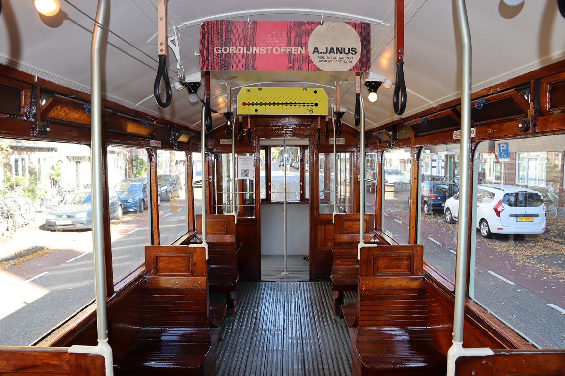 Amsterdam, Werkspoor 2-axle trailer car # 776; Amsterdam — 50th anniversary of Museumtramlijn Amsterdam