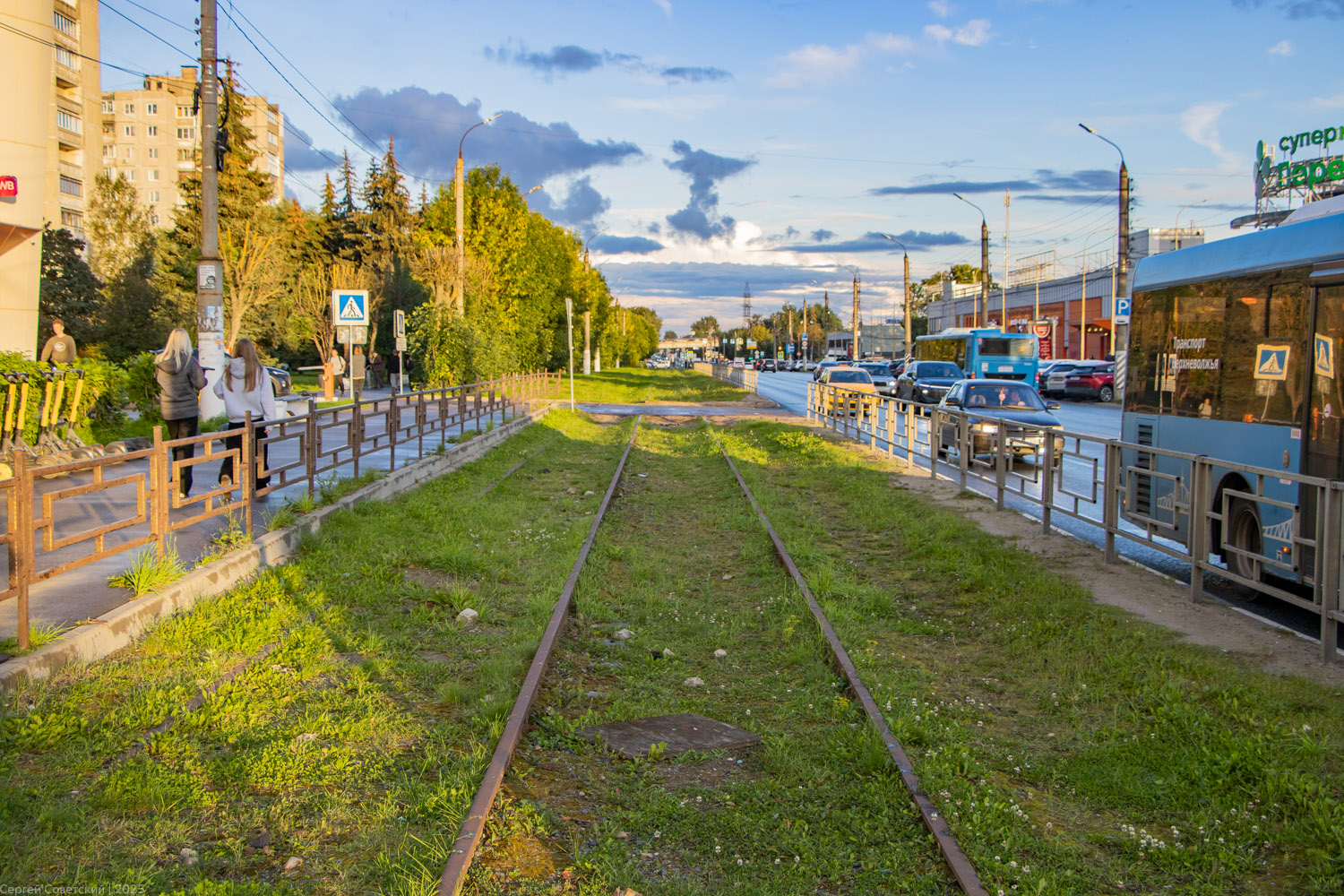 Tver — Closed tram lines Tver — Closed tram lines