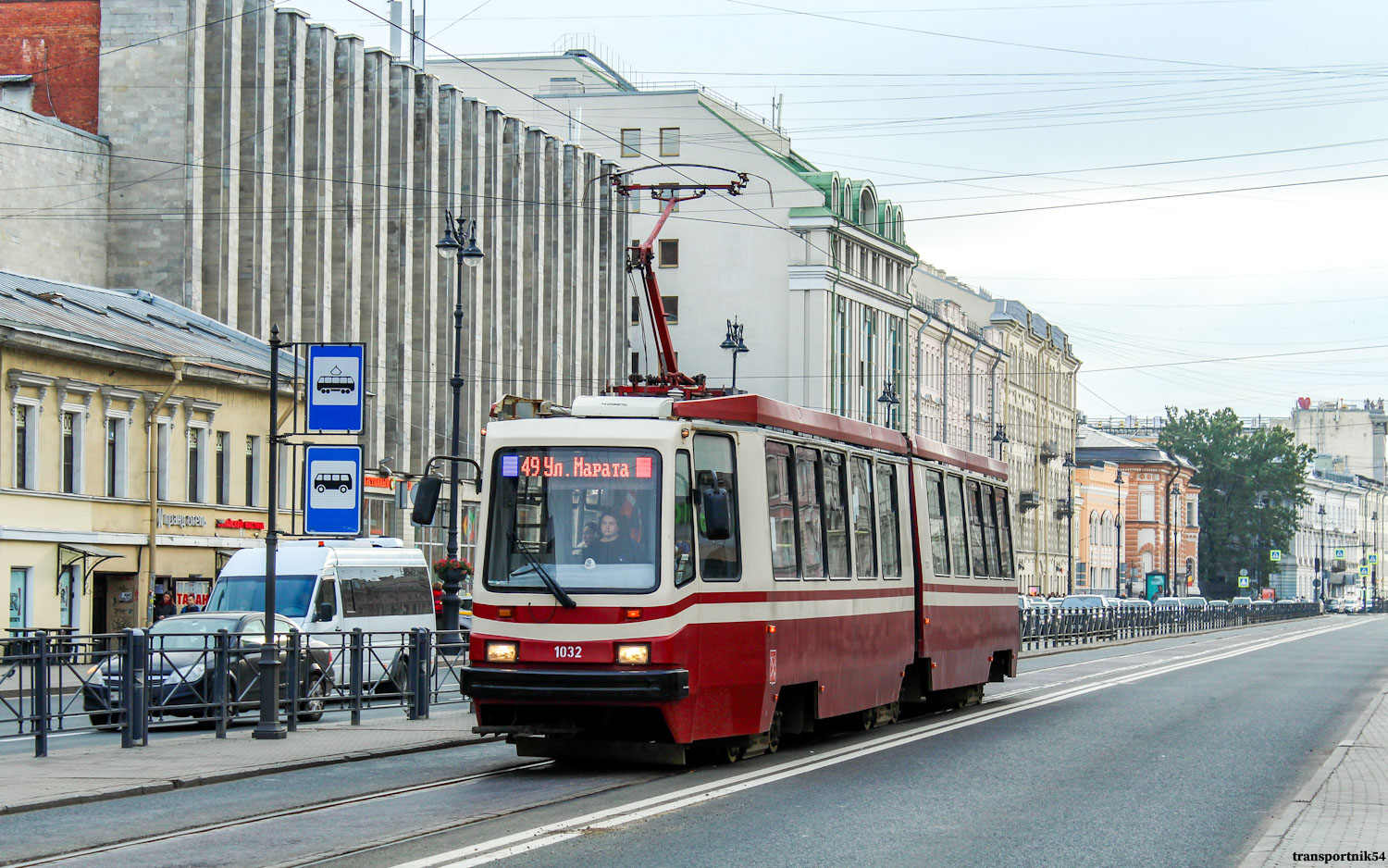 Санкт-Петербург, ЛВС-86М2 № 1032 Санкт-Петербург, ЛВС-86М2 № 1032