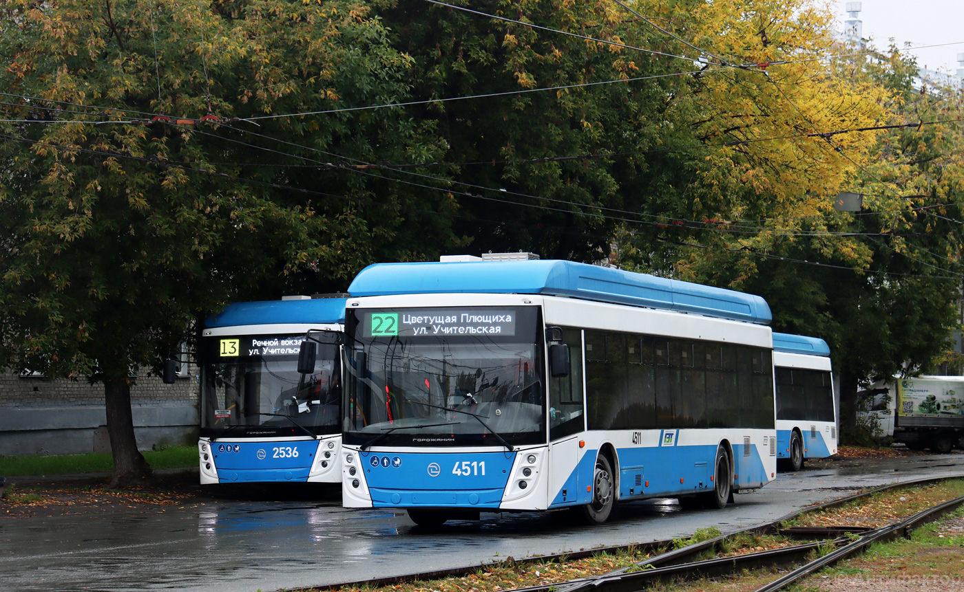 Новосибирск, УТТЗ-6241.01 «Горожанин» № 4511