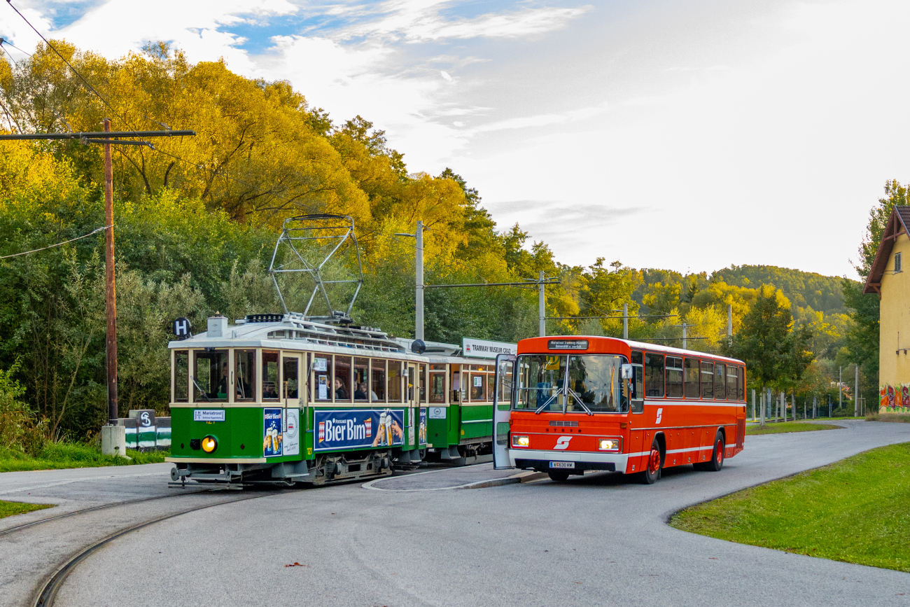 Грац, Двухосный моторный вагон № 121