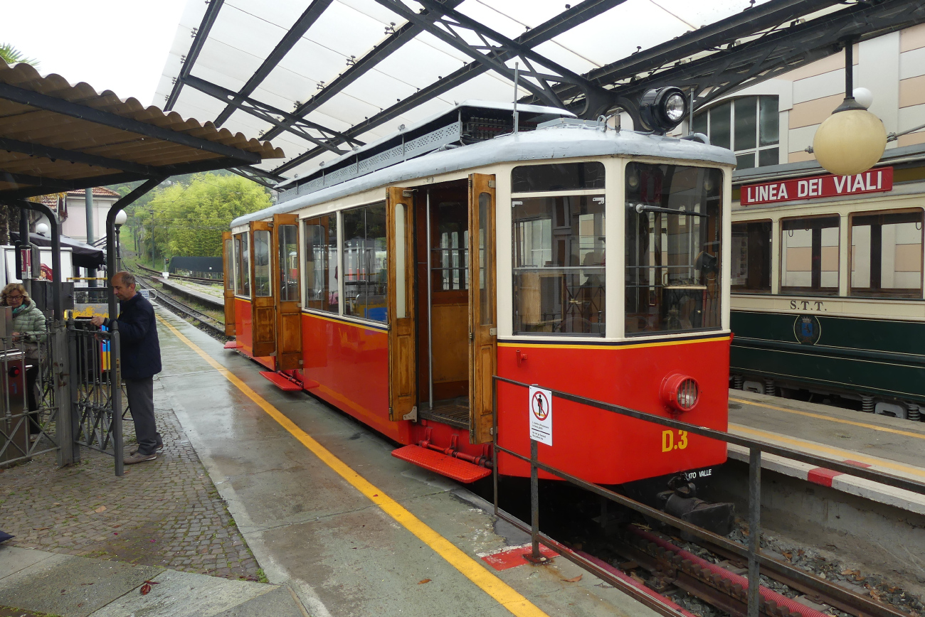 Турин, Четырёхосный моторный вагон № D.3