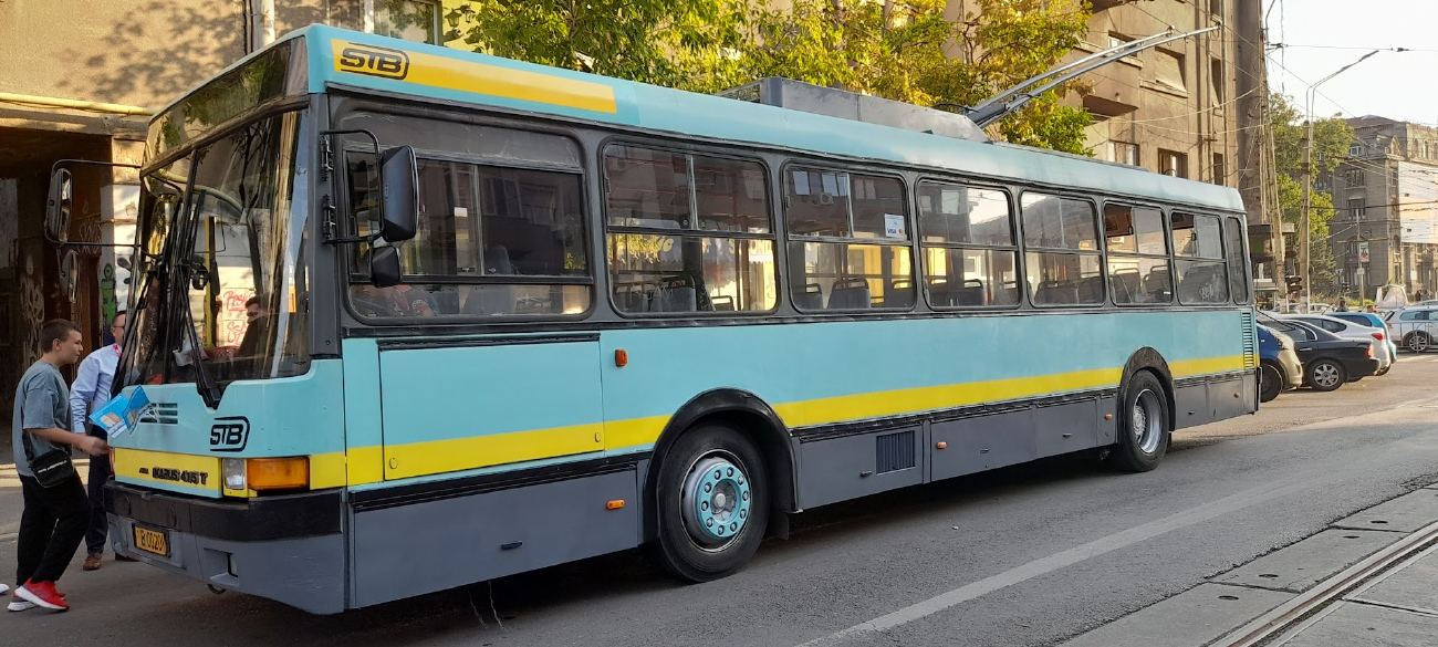 Бухарест - Илфов, Ikarus 415.80 № 5102; Европейская неделя мобильности в Румынии