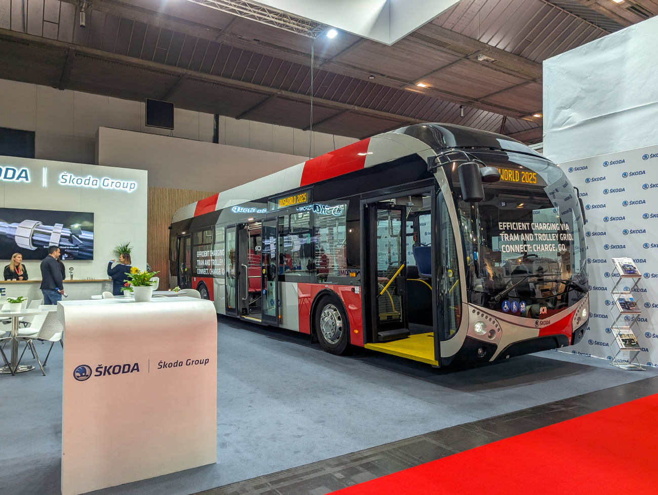 Прага, SOR NS 12 Electric № -; Брюссель — Busworld Europe 2025; Пльзень — Новые электробусы с завода Шкода