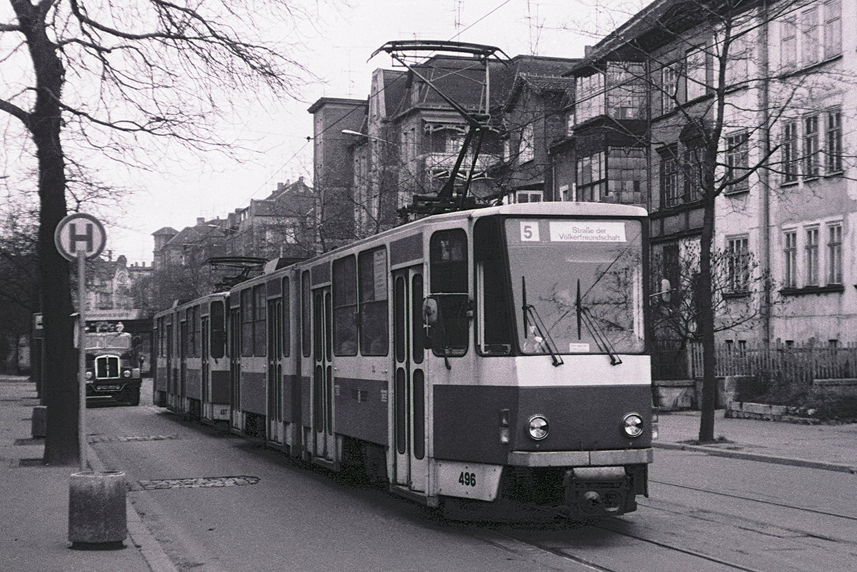 Erfurt, Tatra KT4D — 496; Erfurt — Old photos